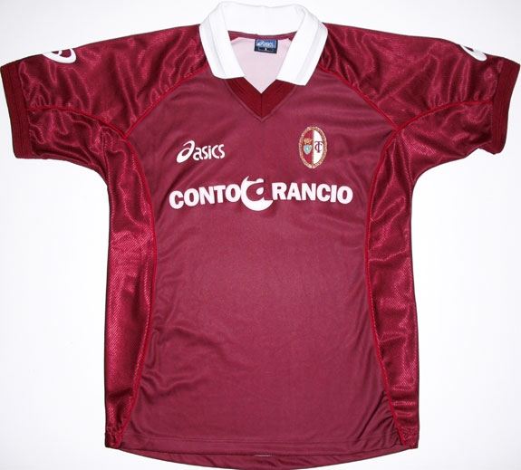 maillot de foot torino fc domicile 2001-2002 rétro