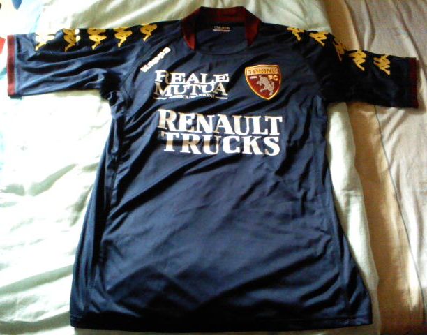 maillot de foot torino fc third 2008-2009 rétro