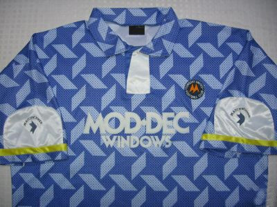 maillot de foot torquay united exterieur 1992-1993 rétro