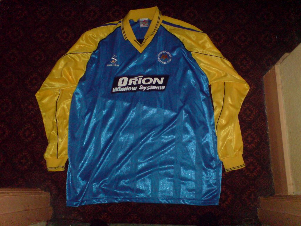 maillot de foot torquay united exterieur 2000-2001 rétro