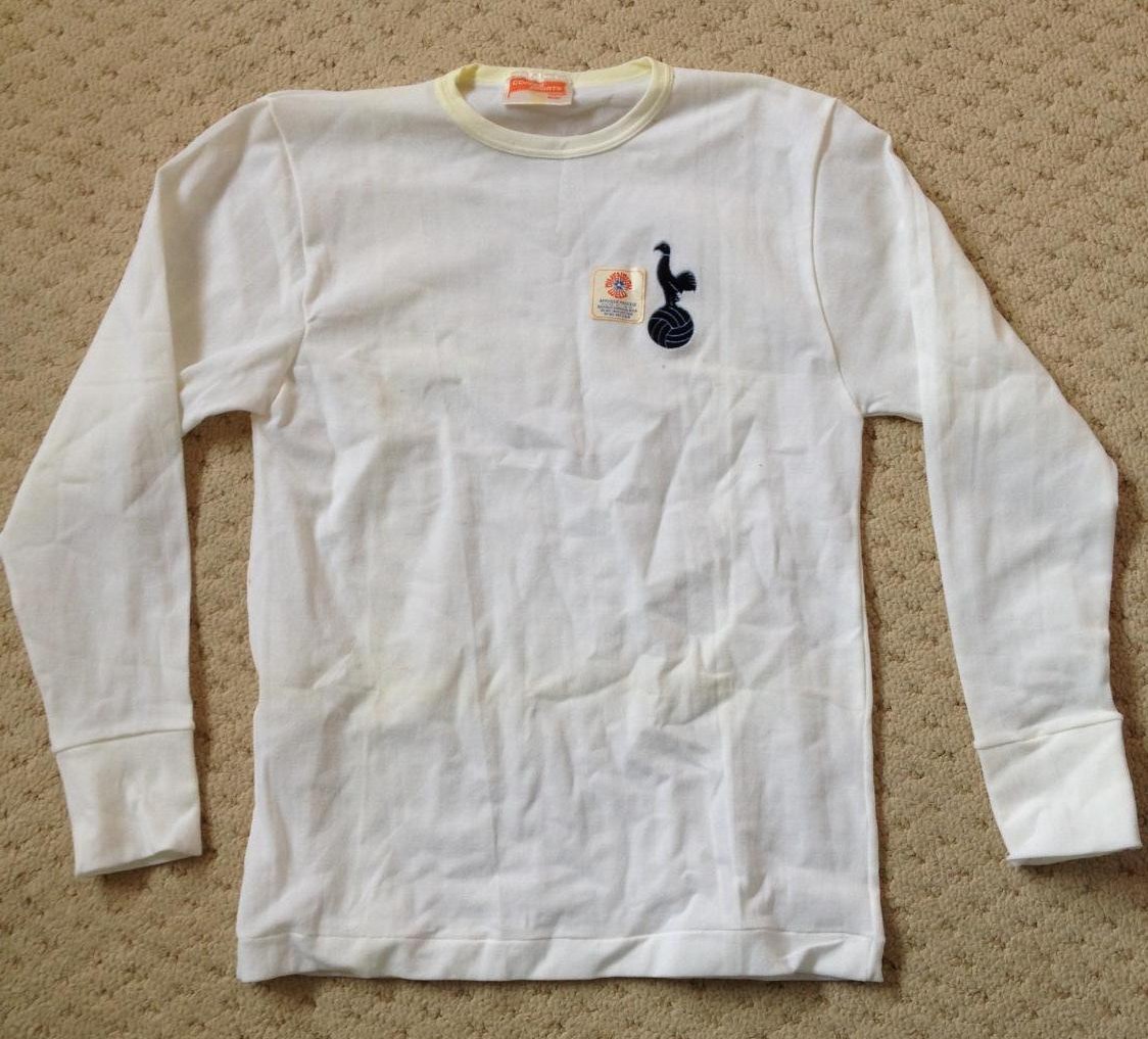 maillot de foot tottenham hotspur domicile 1966-1977 rétro