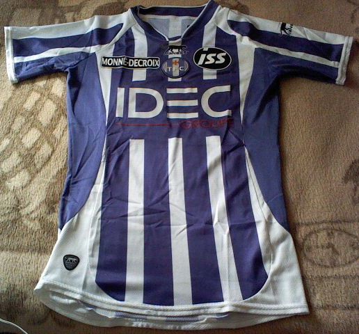 maillot de foot toulouse fc domicile 2008-2009 rétro