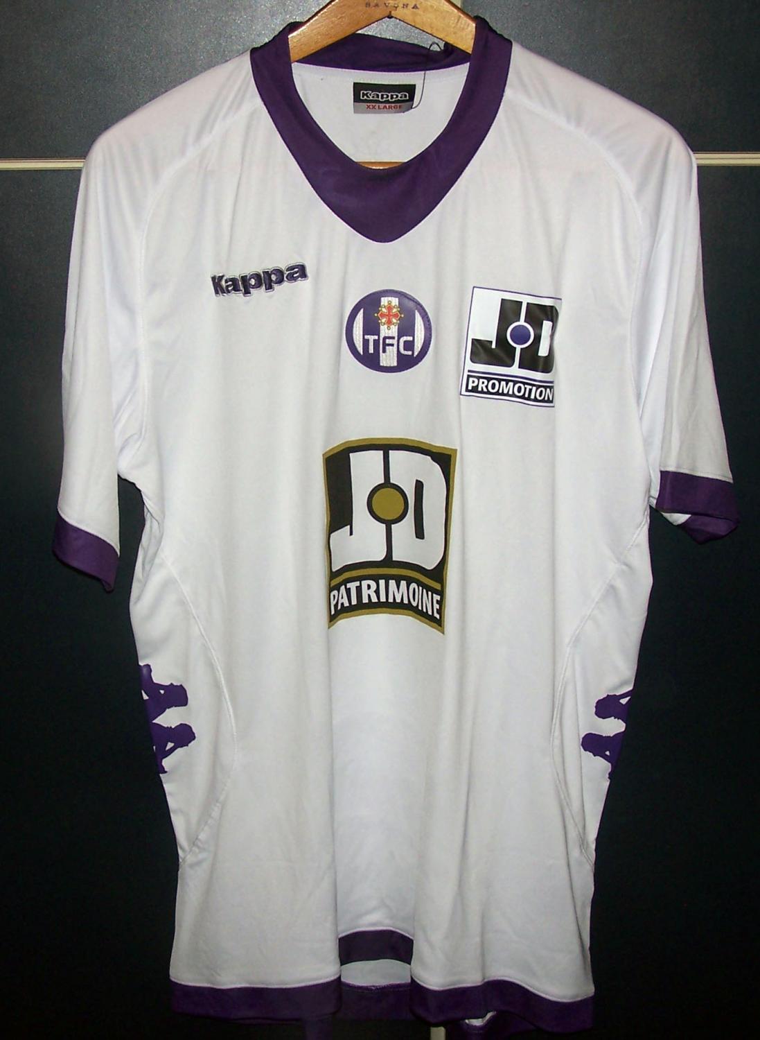 maillot de foot toulouse fc exterieur 2012-2013 rétro