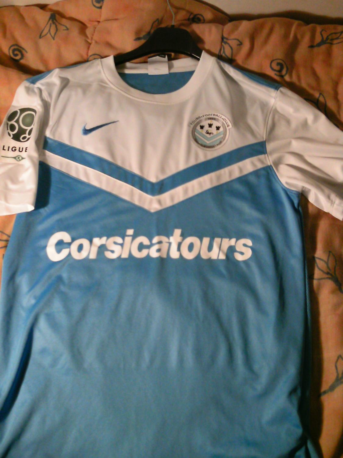 maillot de foot tours fc domicile 2014-2015 rétro