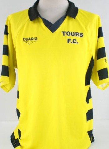 maillot de foot tours fc exterieur 1992-1993 rétro