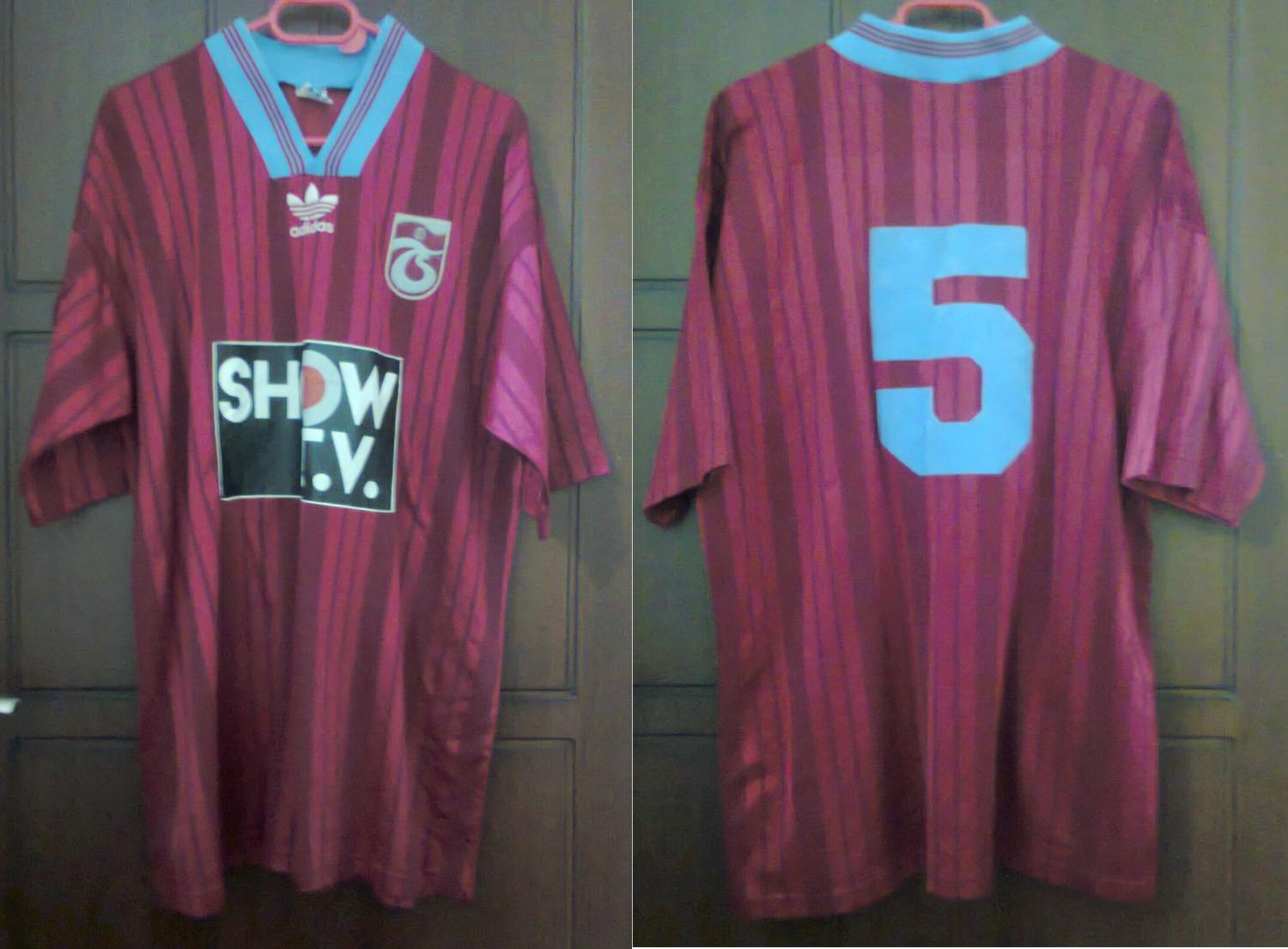 maillot de foot trabzonspor domicile 1993-1994 rétro