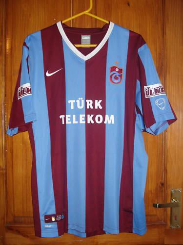 maillot de foot trabzonspor domicile 2009-2010 rétro