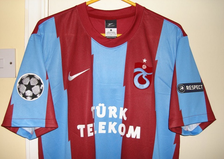 maillot de foot trabzonspor domicile 2011-2012 pas cher