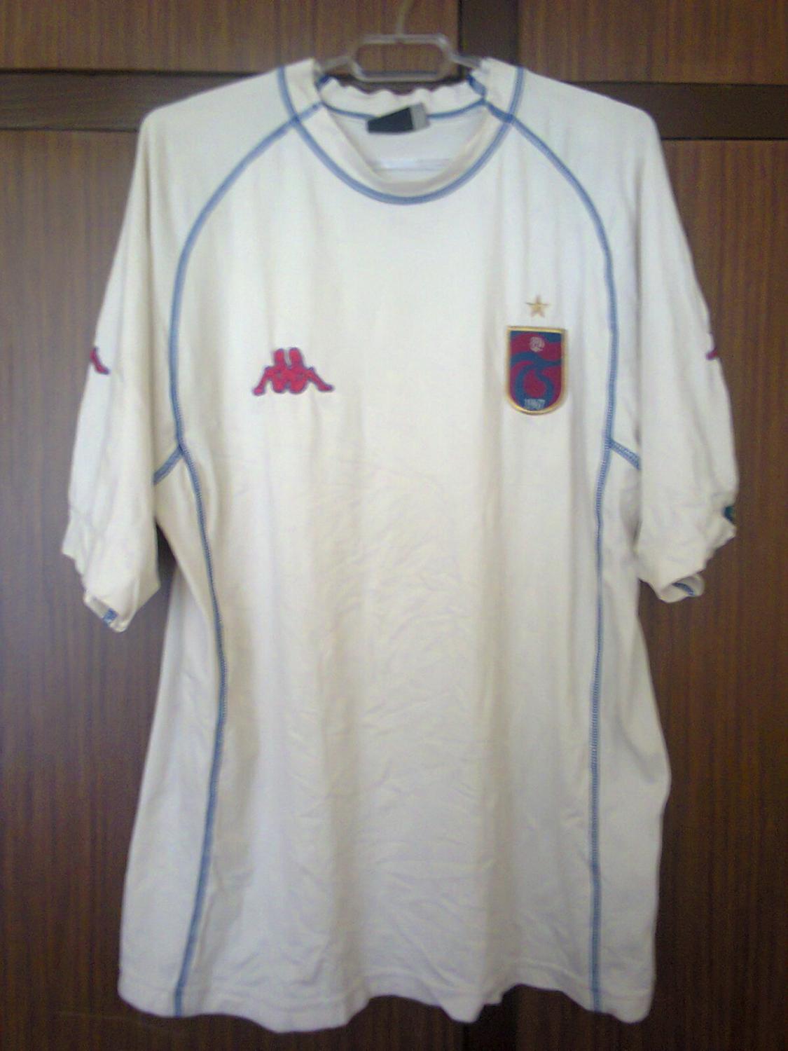 maillot de foot trabzonspor exterieur 2002-2003 pas cher