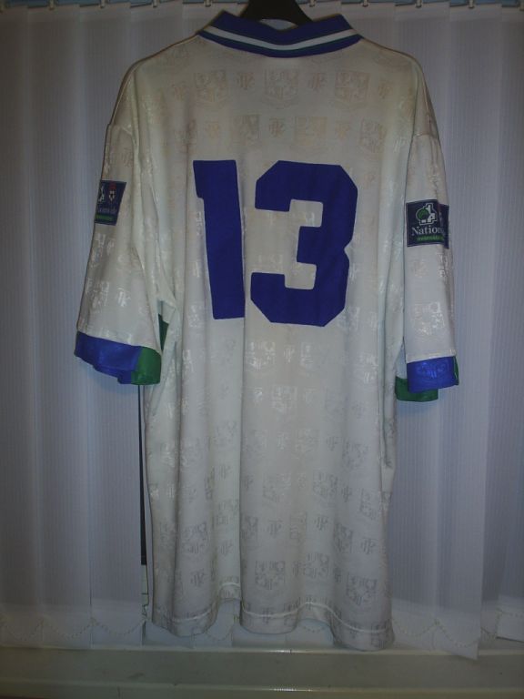 maillot de foot tranmere rovers fc domicile 1995-1997 rétro