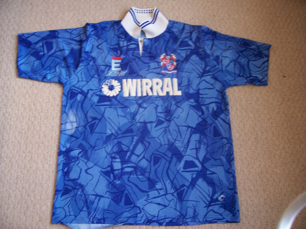 maillot de foot tranmere rovers fc exterieur 1991-1992 rétro