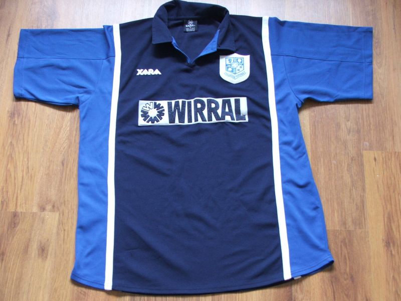 maillot de foot tranmere rovers fc exterieur 2000-2002 rétro