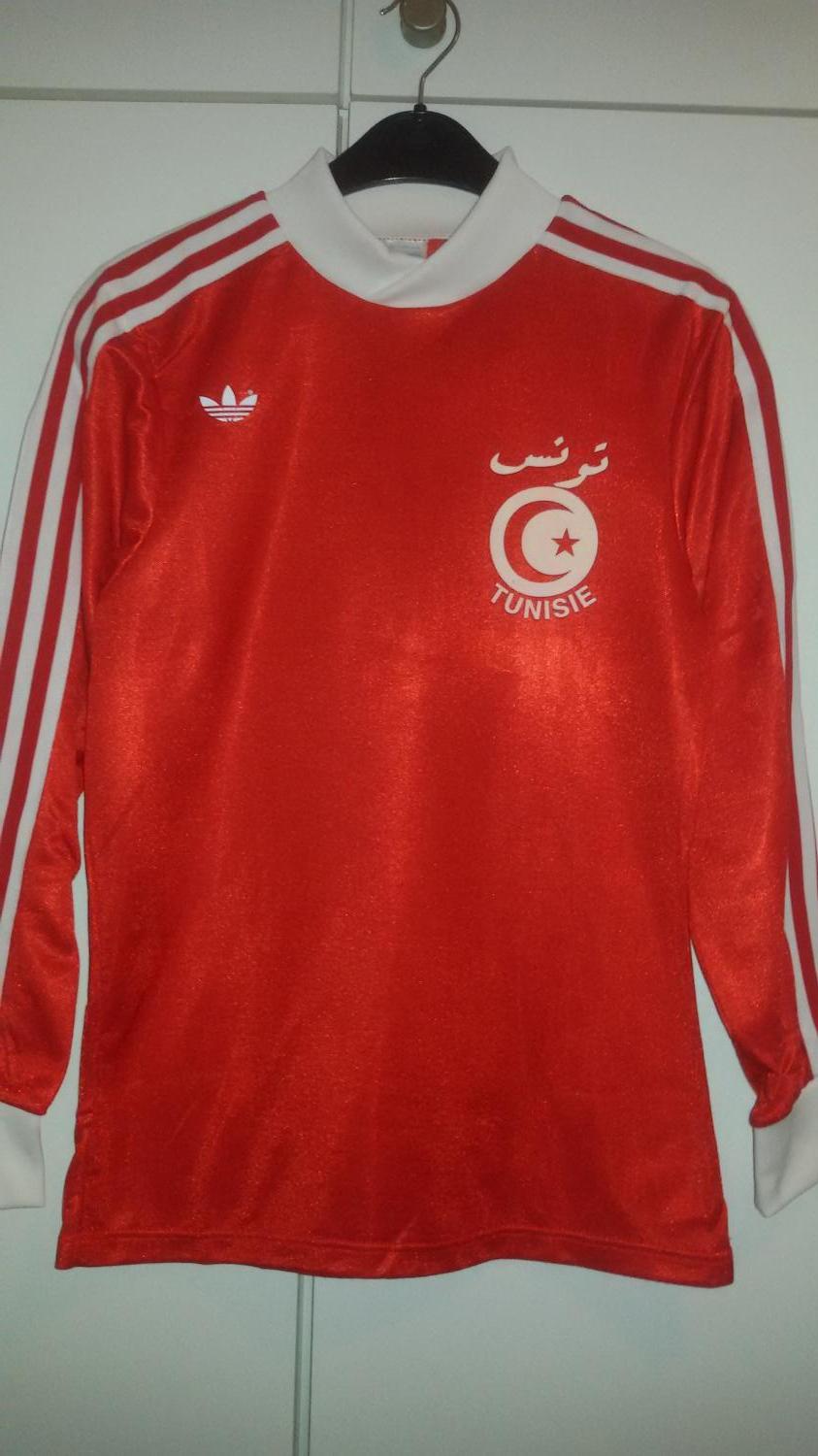 maillot de foot tunisie domicile 1977-1978 pas cher