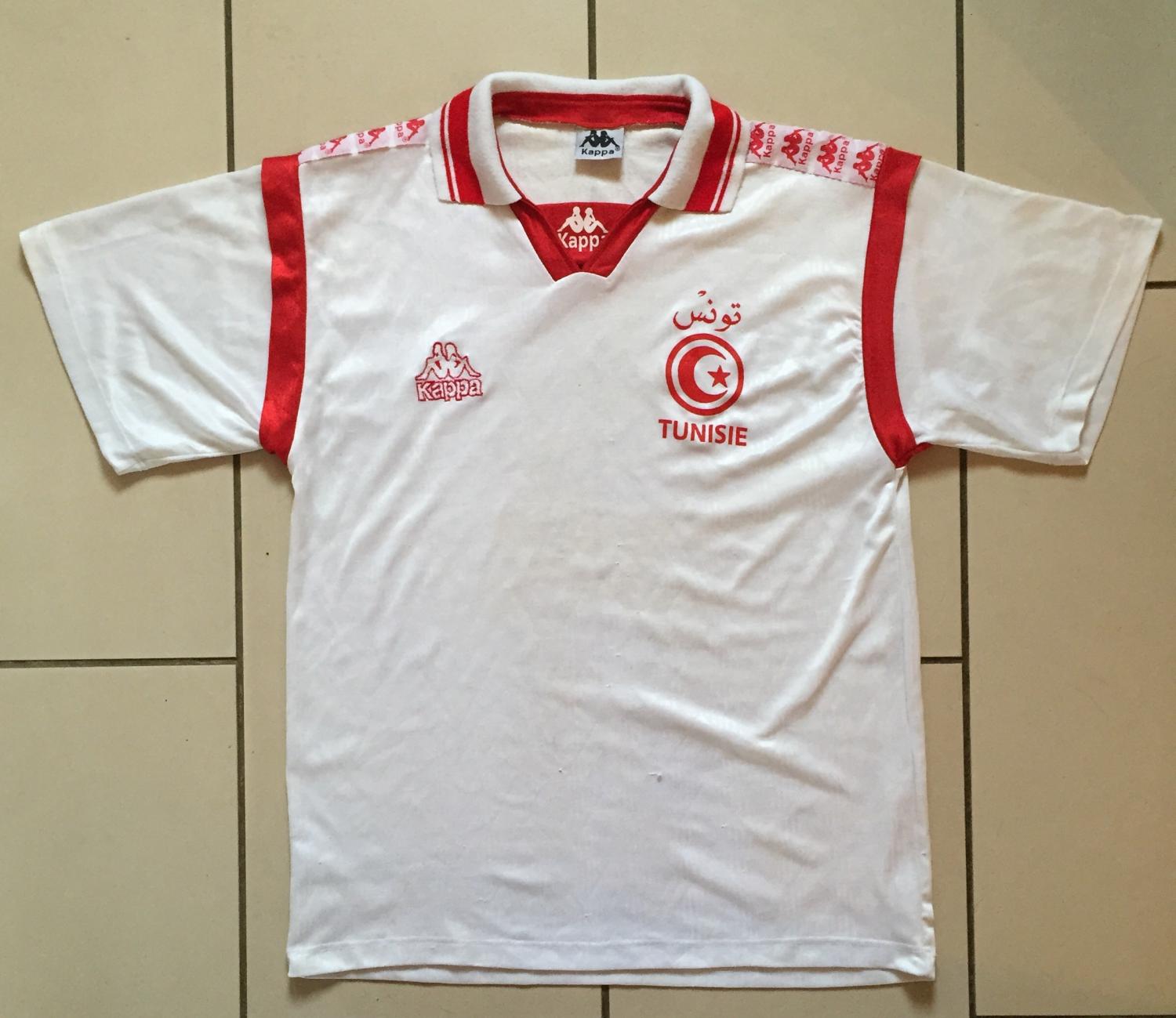 maillot de foot tunisie domicile 1994 pas cher