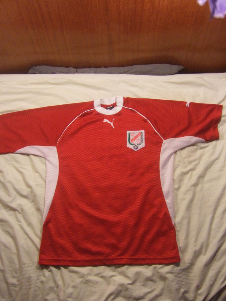 maillot de foot tunisie domicile 2002 pas cher