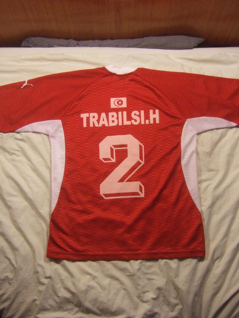 maillot de foot tunisie domicile 2002 pas cher