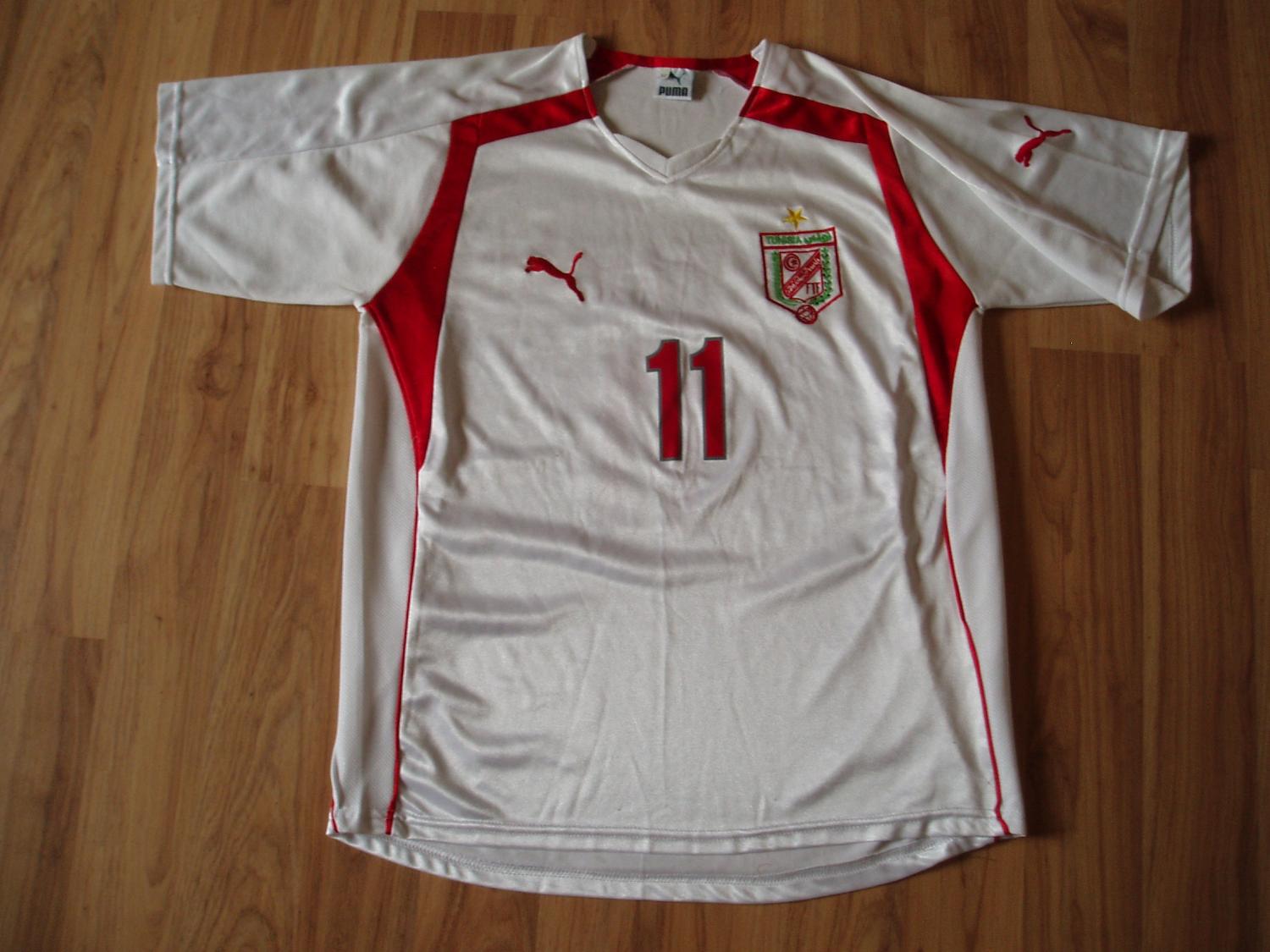 maillot de foot tunisie domicile 2005 pas cher