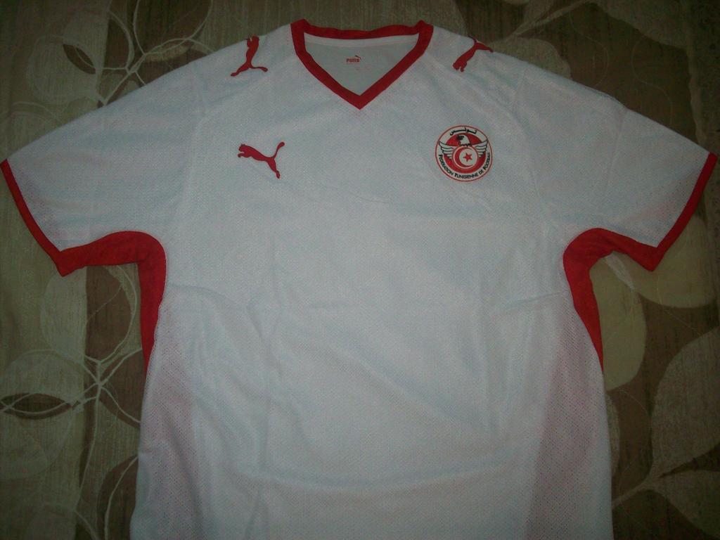 maillot de foot tunisie domicile 2008-2009 pas cher