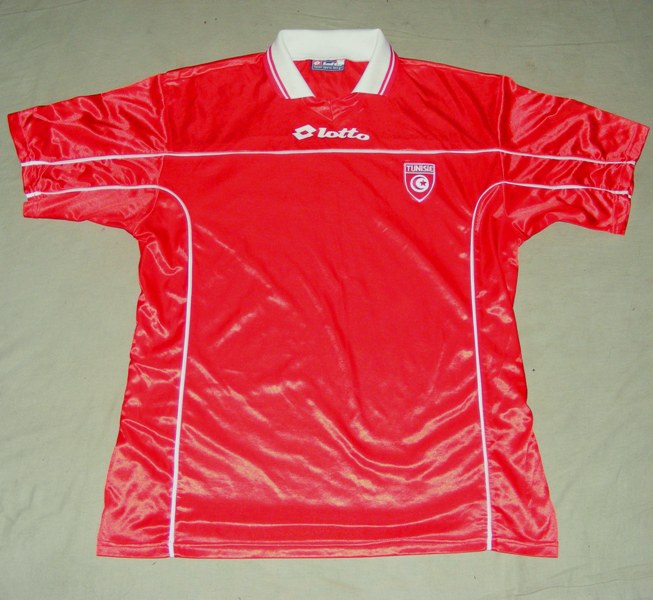 maillot de foot tunisie exterieur 1996-1997 pas cher