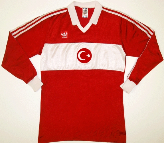 maillot de foot turquie domicile 1987-1988 rétro