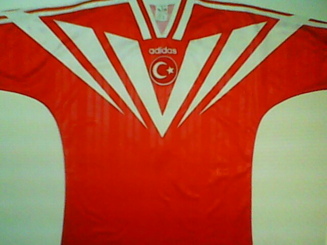 maillot de foot turquie domicile 1994-1996 rétro