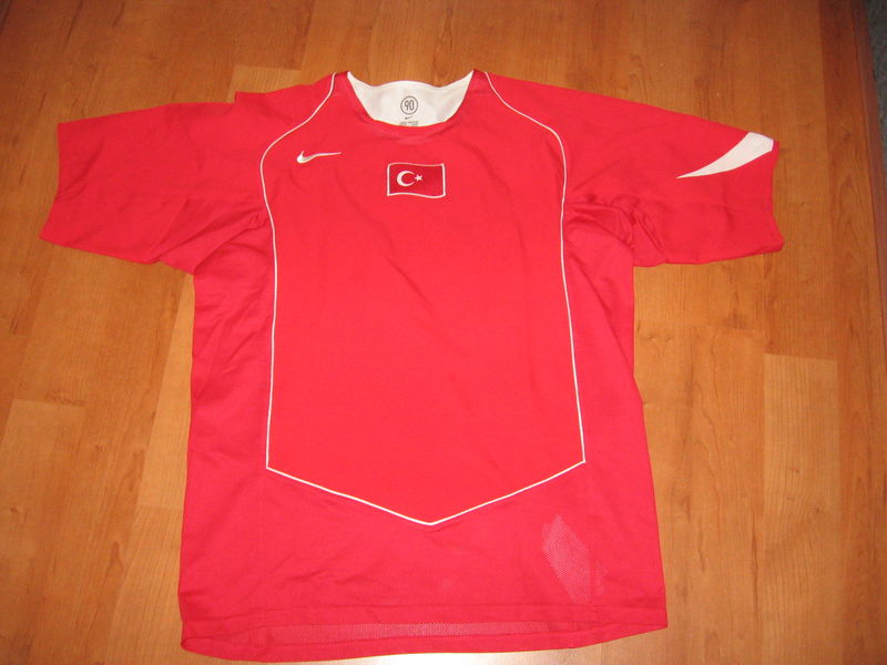 maillot de foot turquie domicile 2004-2006 rétro