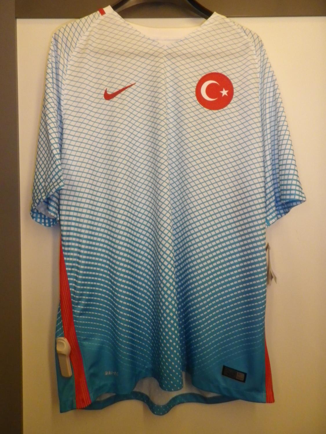 maillot de foot turquie exterieur 2016-2017 rétro