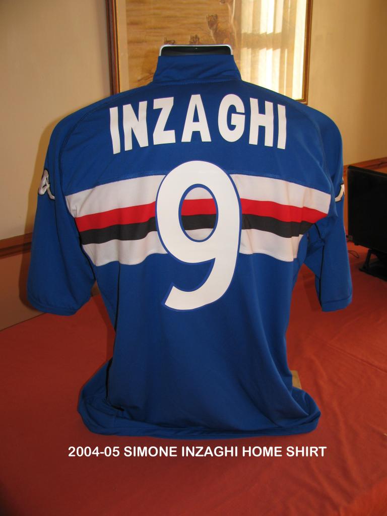 maillot de foot uc sampdoria domicile 2004-2005 pas cher