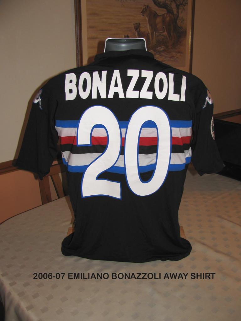 maillot de foot uc sampdoria third 2006-2007 pas cher