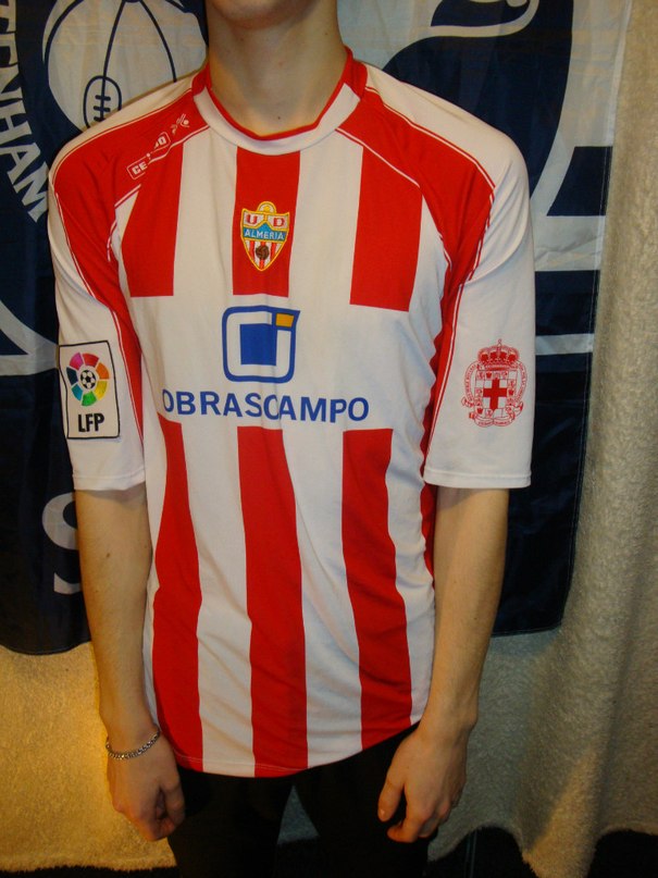 maillot de foot ud almería domicile 2006-2007 rétro