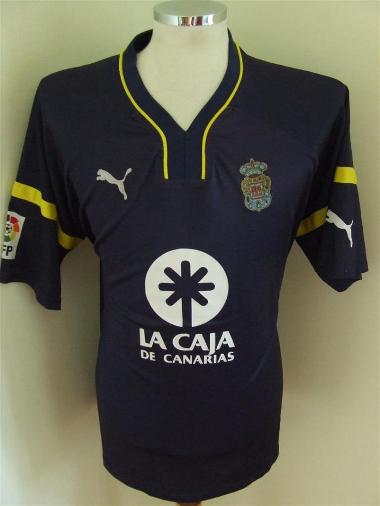 maillot de foot ud las palmas exterieur 2002-2003 rétro