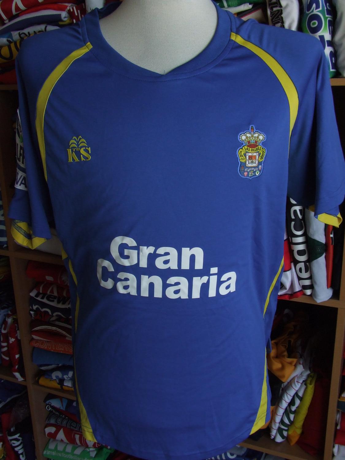 maillot de foot ud las palmas exterieur 2011-2012 rétro