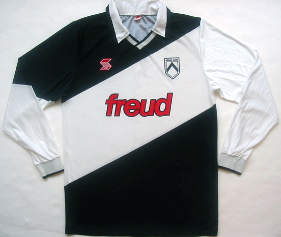 maillot de foot udinese calcio domicile 1990-1992 rétro