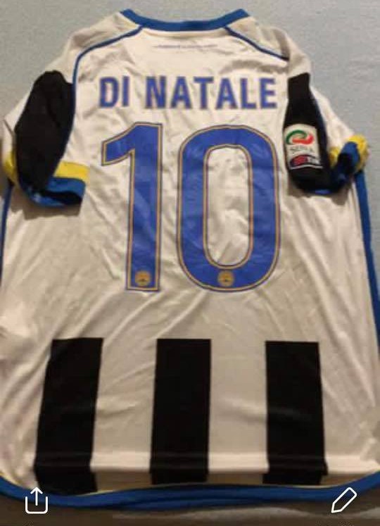 maillot de foot udinese calcio domicile 2015-2016 rétro