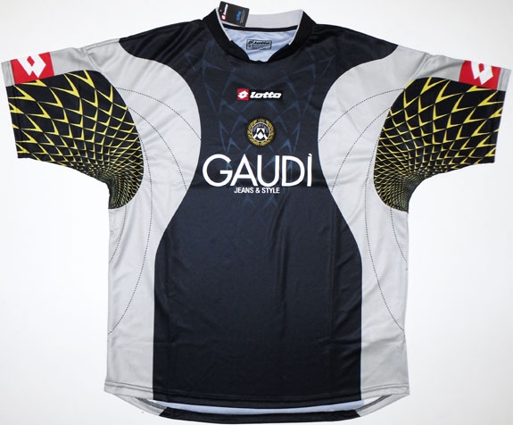 maillot de foot udinese calcio gardien 2007-2008 rétro