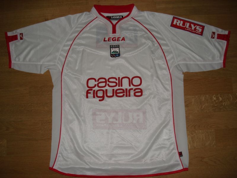 maillot de foot união de leiria domicile 2004-2005 rétro