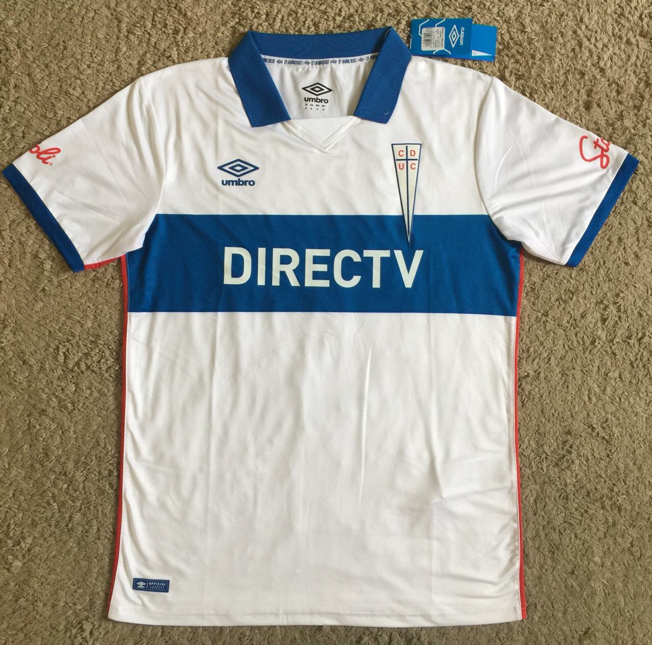 maillot de foot universidad católica domicile 2017-2018 pas cher