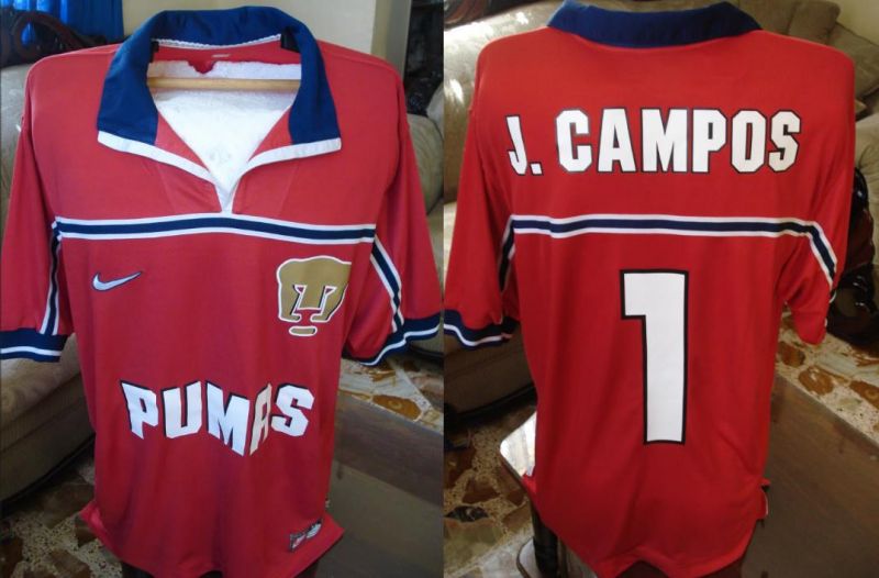 maillot de foot universidad nacional gardien 1997 pas cher