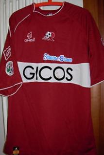 maillot de foot urbs reggina domicile 2005-2006 rétro