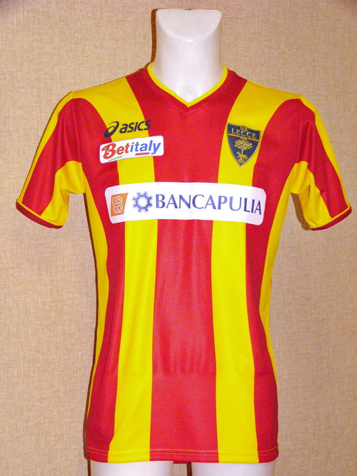 maillot de foot us lecce domicile 2010-2011 pas cher