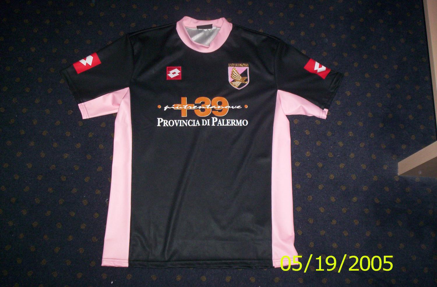 maillot de foot us palerme exterieur 2004-2005 pas cher