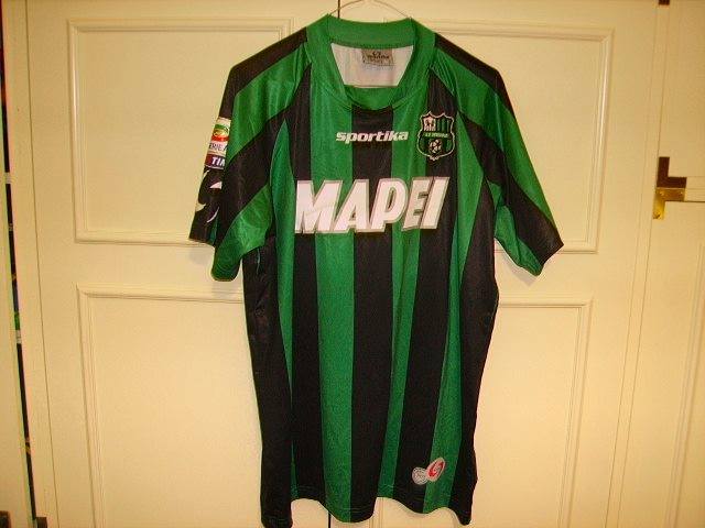 maillot de foot us sassuolo domicile 2015-2016 rétro