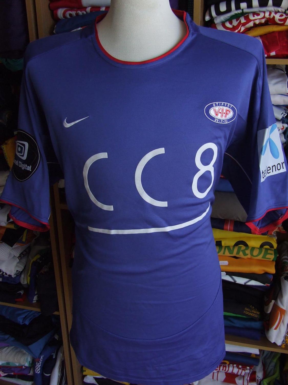 maillot de foot valerenga particulier 2008 rétro