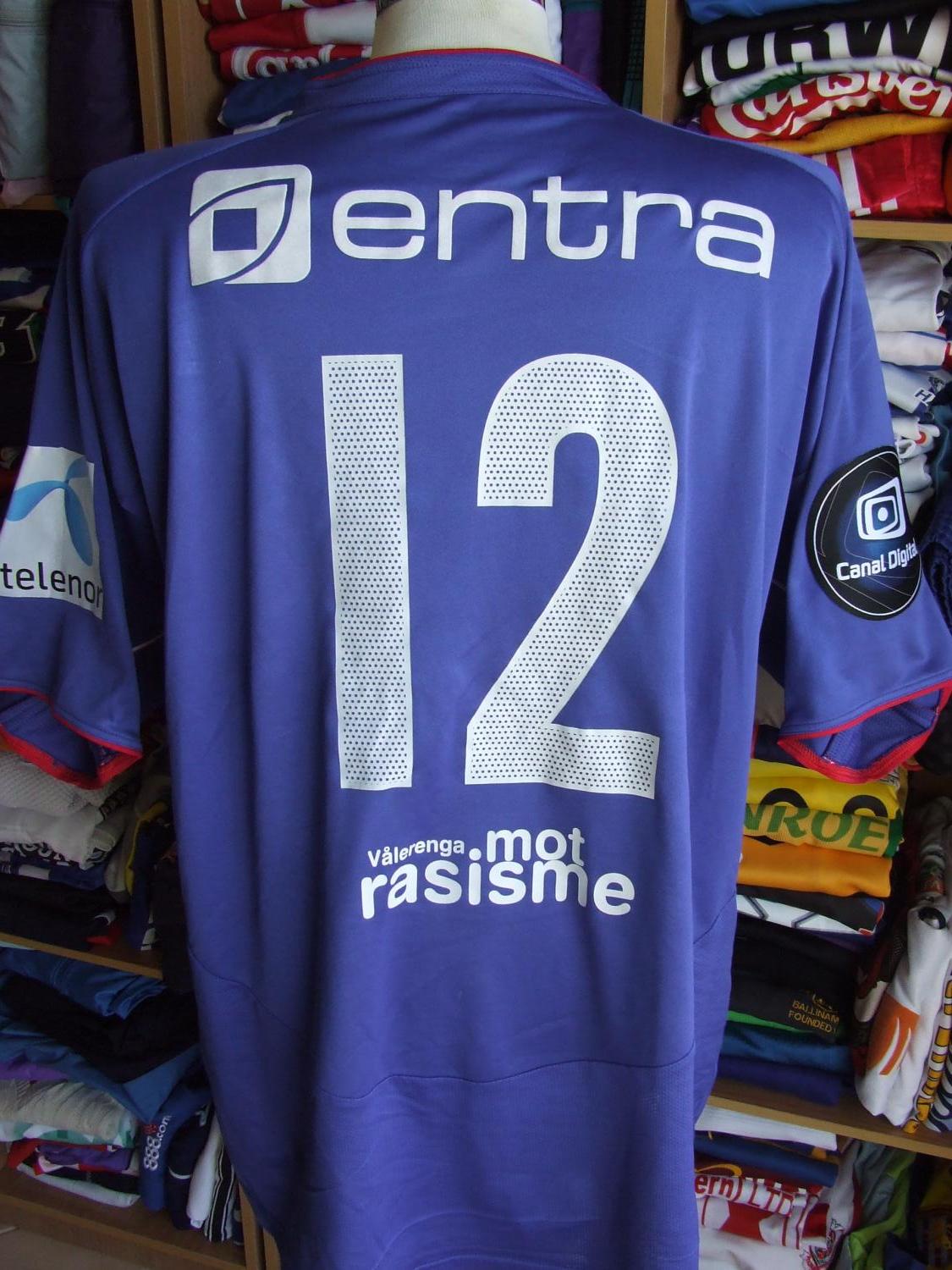 maillot de foot valerenga particulier 2008 rétro