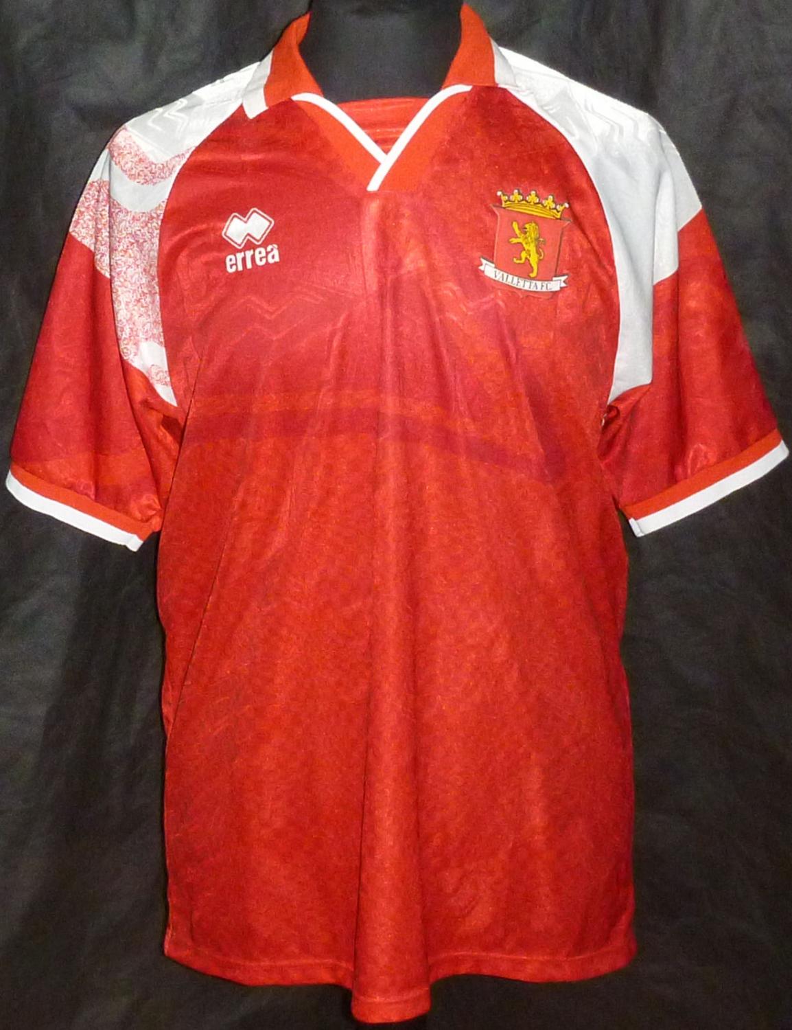 maillot de foot valletta fc domicile 1998-1999 pas cher