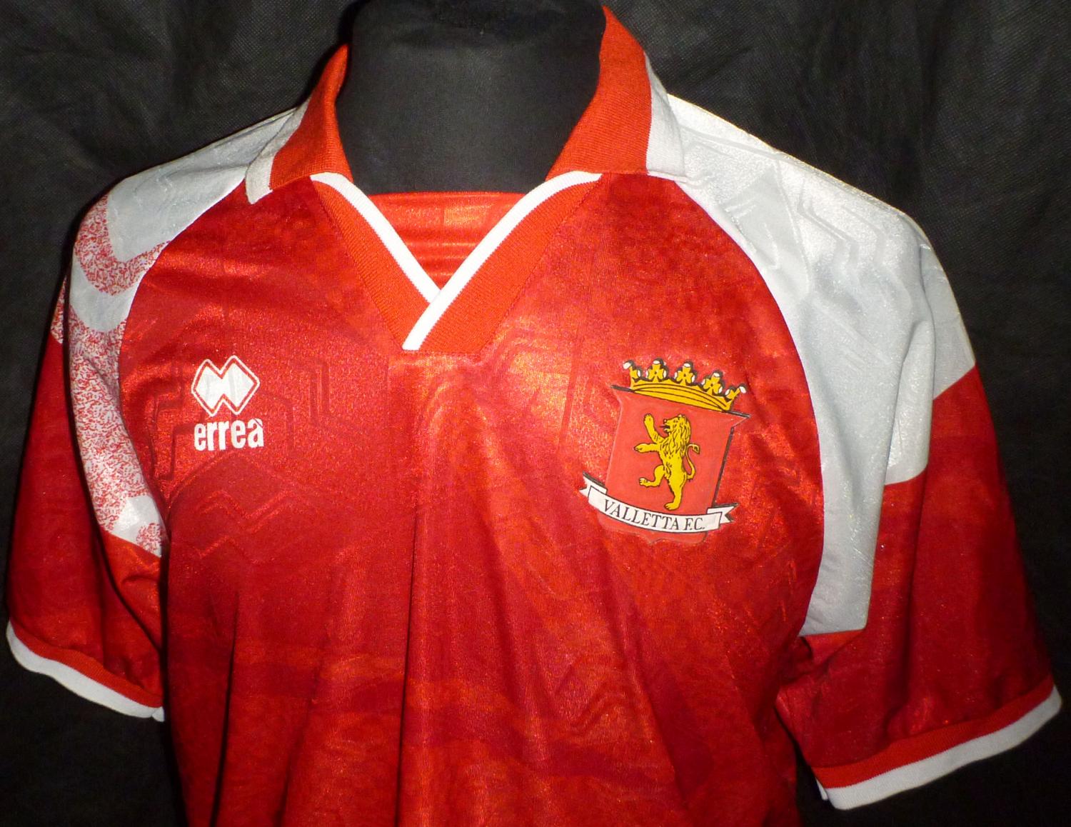 maillot de foot valletta fc domicile 1998-1999 pas cher