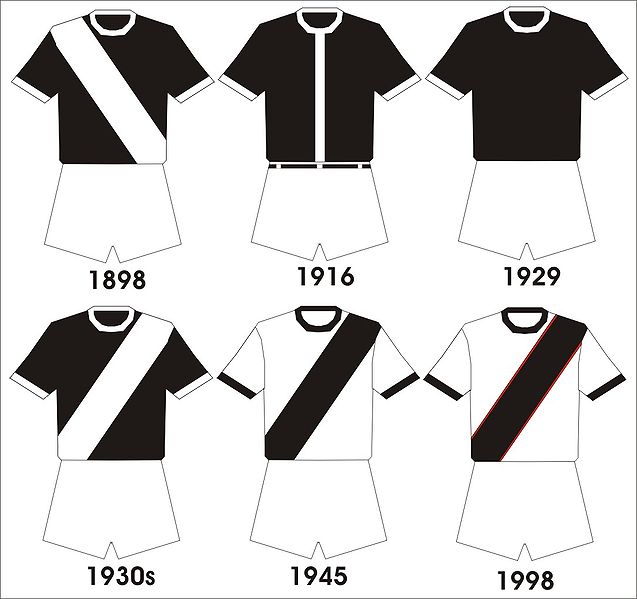 maillot de foot vasco da gama réplique 1930 pas cher