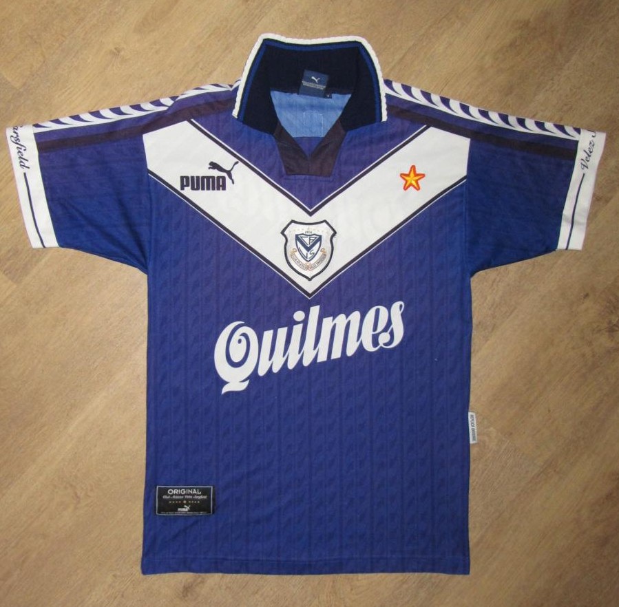 maillot de foot vélez sarsfield exterieur 1998 pas cher