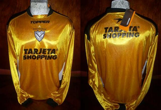 maillot de foot vélez sarsfield gardien 2007 rétro