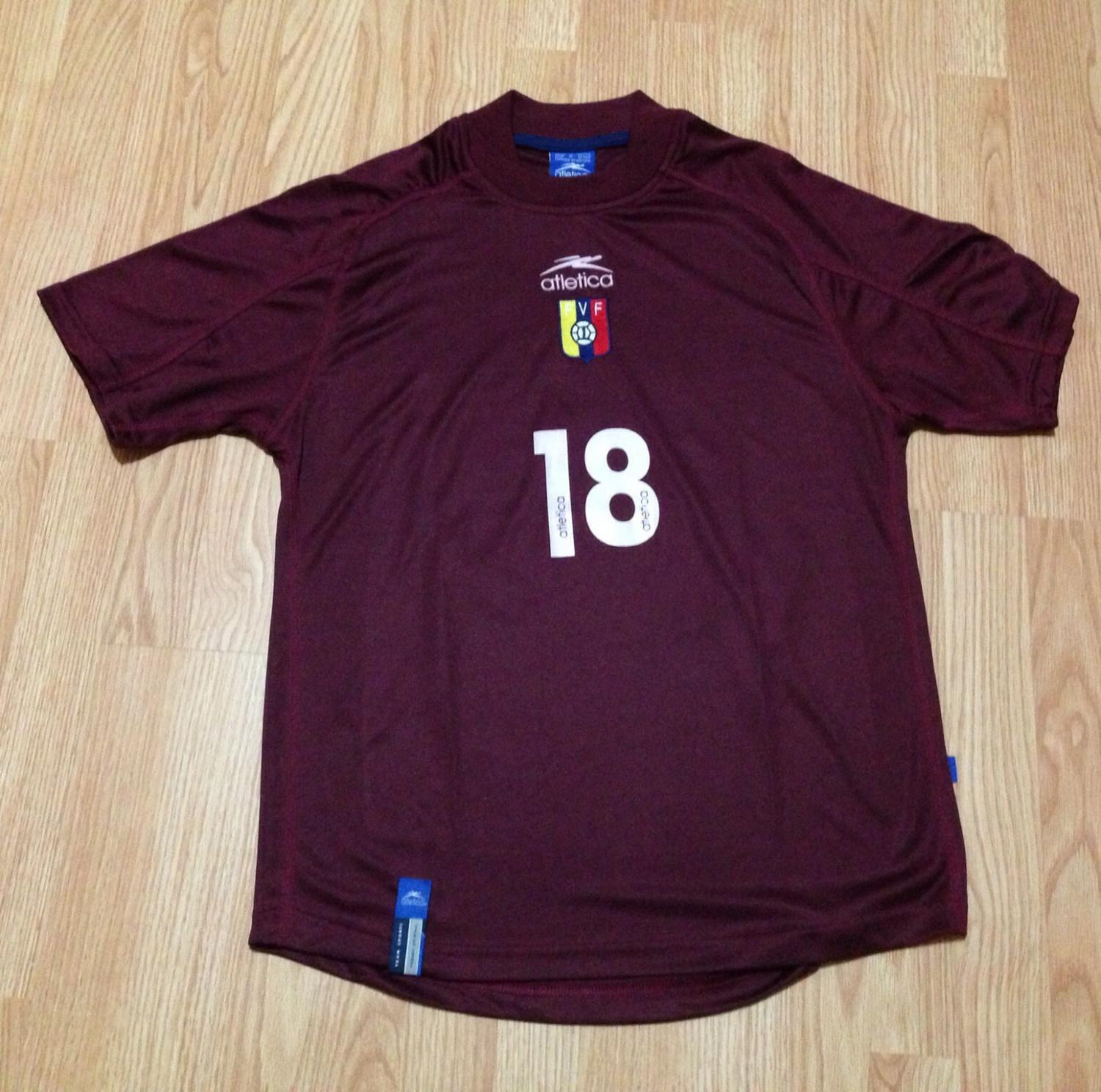 maillot de foot venezuela domicile 2004 rétro